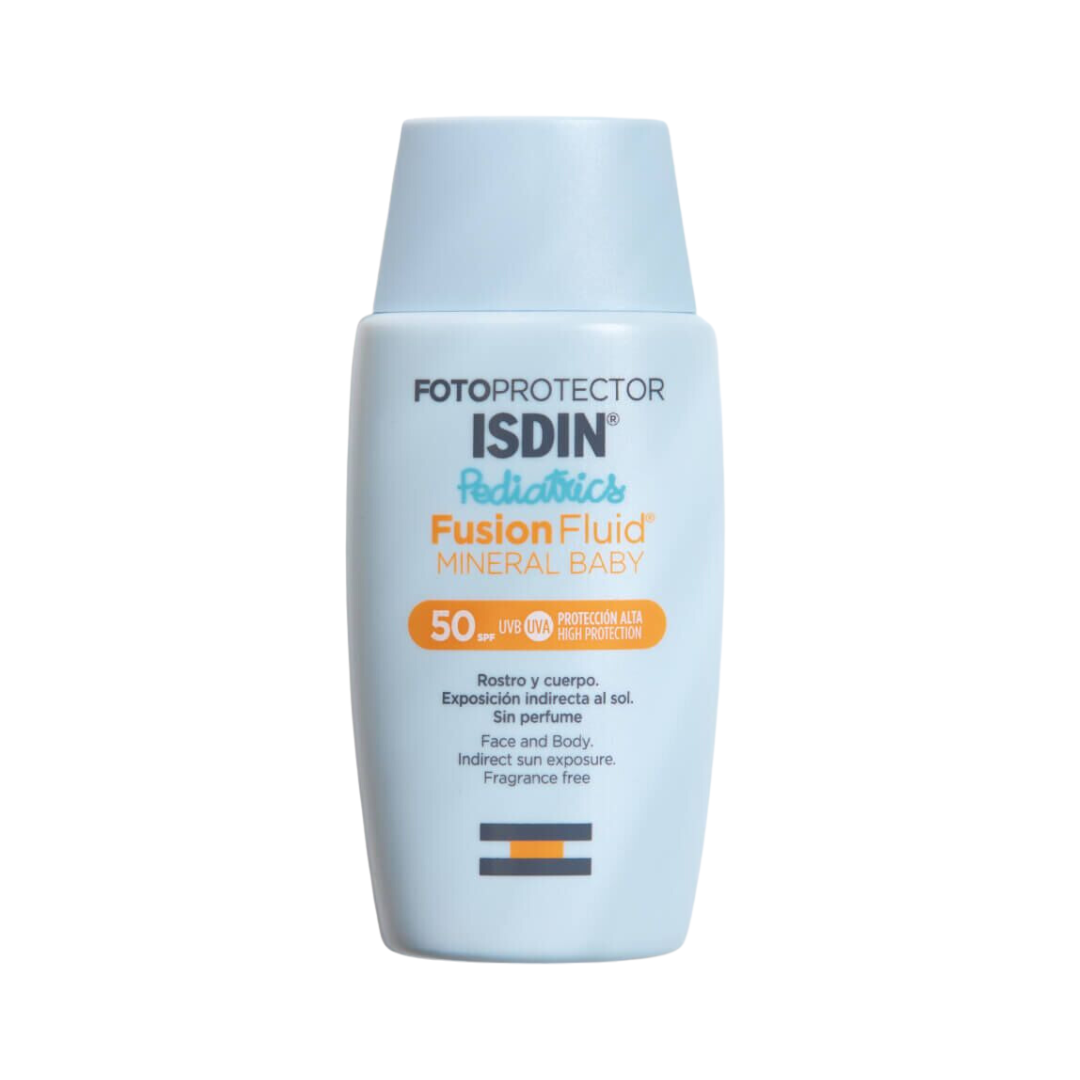 Fotoprotector ISDIN Fusion Fluid Mineral Baby Pediatrics SPF 50