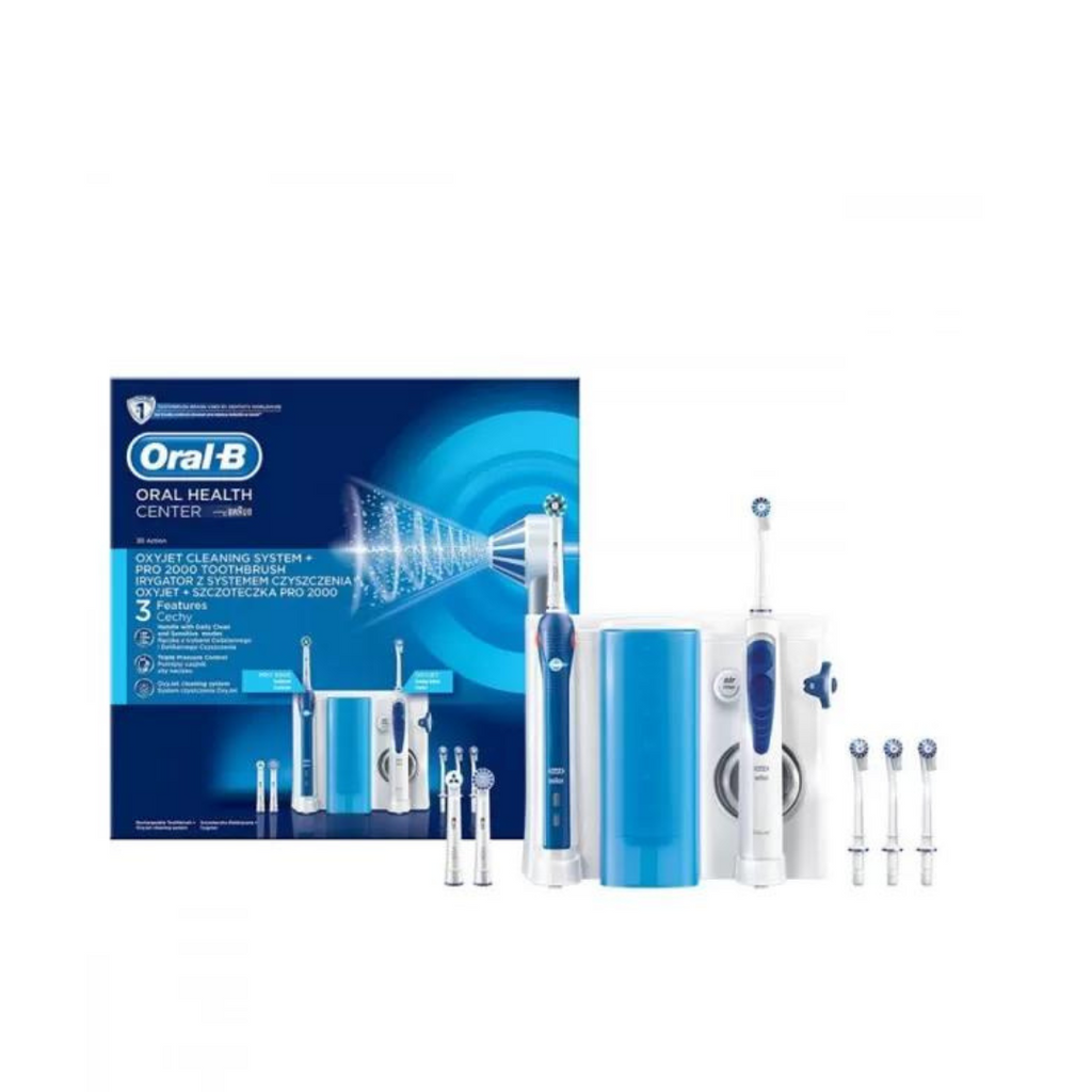 Oral B Oxyjet Center Pro2000 Plus Oral Irrigator And Electric Toothbrush  |Oral Care – Feel22