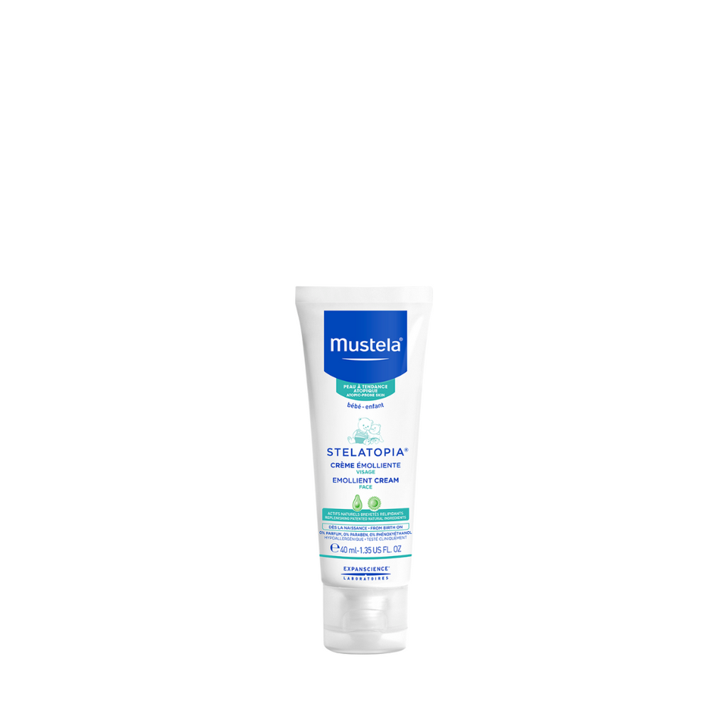 Mustela Atopic Prone Skin Stelatopia Emollient Face Cream| feel22