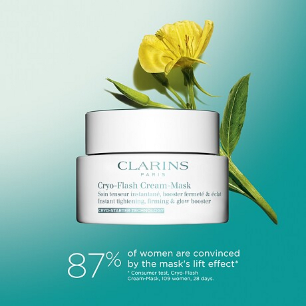Clarins CryoFlash CreamMask 75ml Makeup Feel22