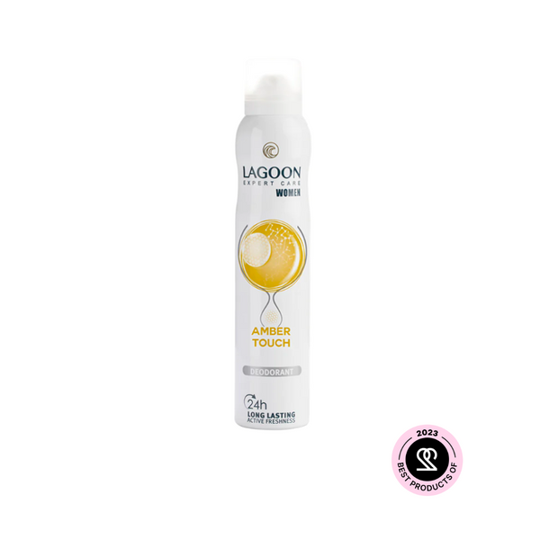 Lagoon 24HR Active Freshness Deo Spray for Women 200ml - Amber Touch