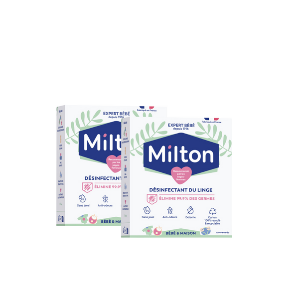 Milton Antibacterial Laundry Tablets Duo Bundle 50% Off