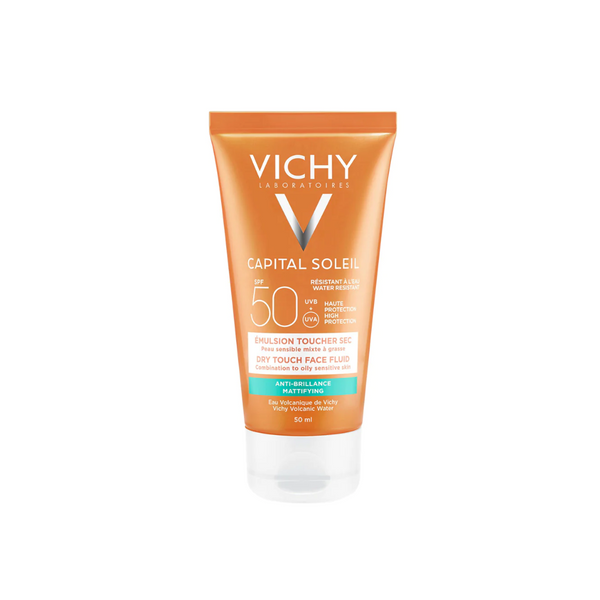 Vichy Capital Soleil Dry Touch Anti Shine Sunscreen for Oily Skin SPF50+ 50ml