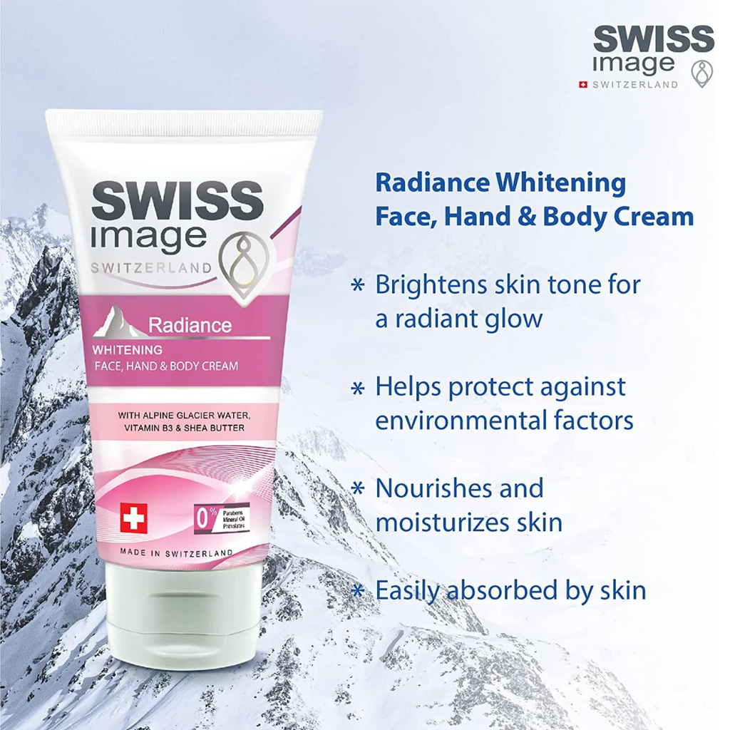 Swiss Image Radiance Whitening Face Hand & Body Cream 75ml| Makeup – Feel22