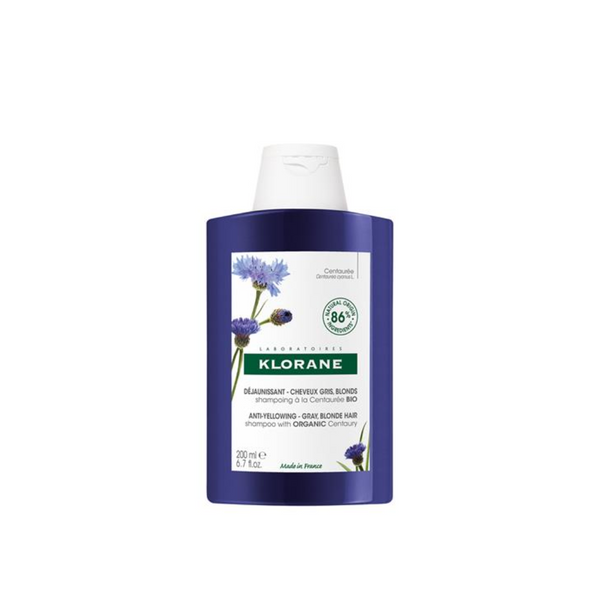 Klorane Shampoo With Centaury For White Or Gray Hair 200ml