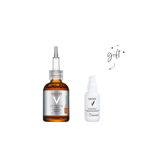 Vichy Liftactiv Vitamin C Serum Bundle + Gift