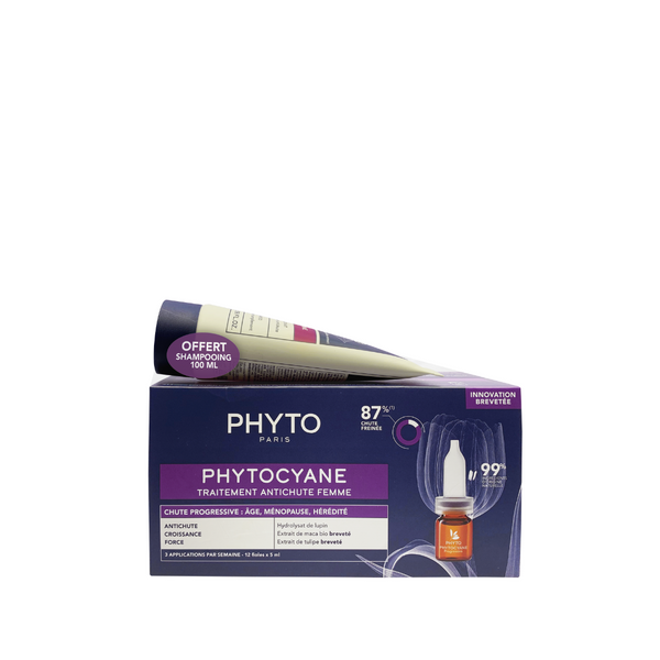 Phyto Cynae Progressive Hair Loss Set + Shampoo Women 100ml For Free