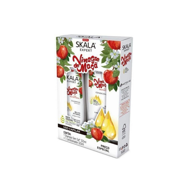 Skala Expert Apple Vinegar And Keratin Shampoo & Conditioner Kit