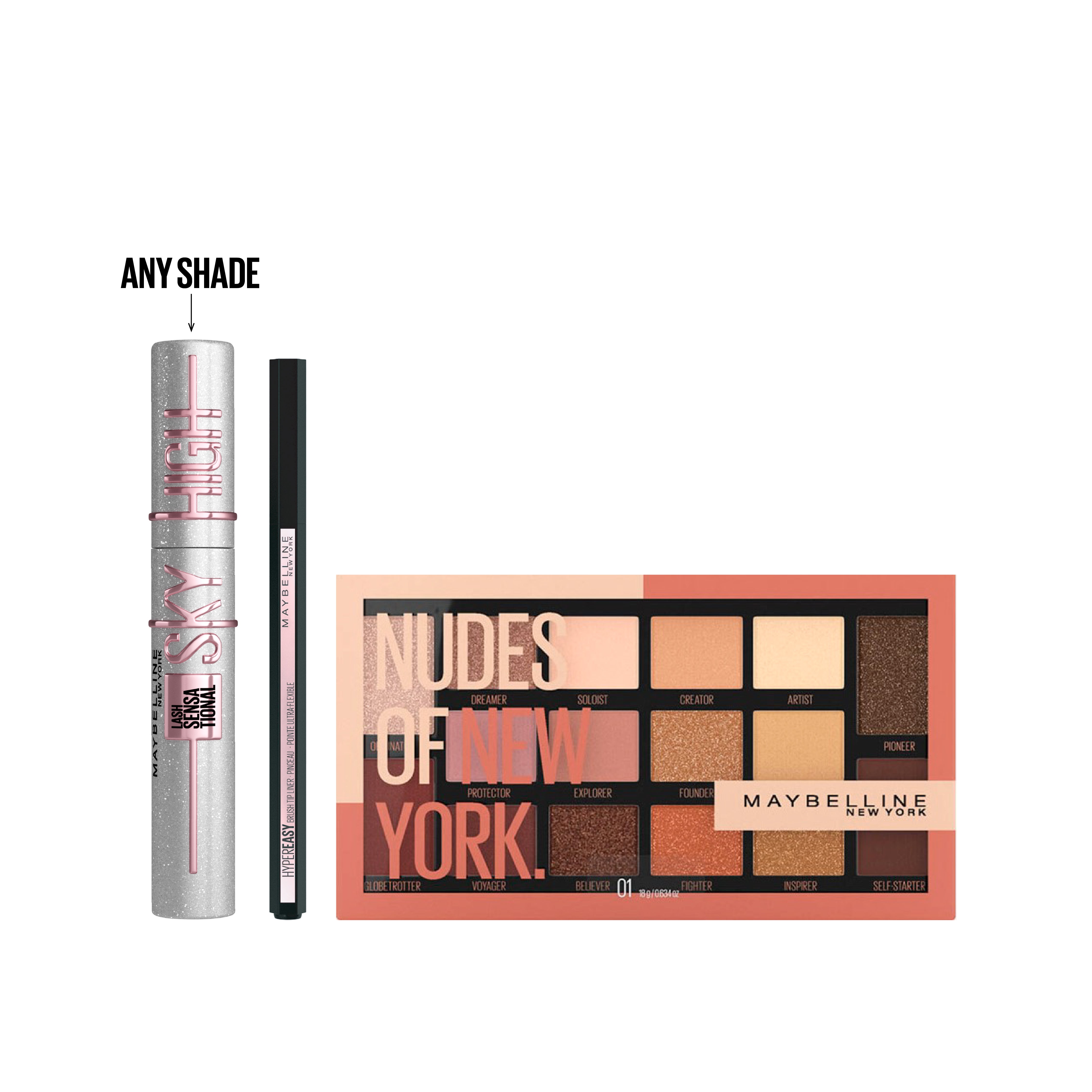 Maybelline Nudes of New York Team Bundle At 25% Off | Makeup – Feel22