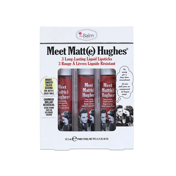 The Balm Meet Matt(e) Hughes 3 Pieces Kit