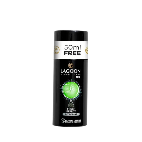 Lagoon Deodorant Spray For Men 150ml + 50ml For Free - Fresh Effect