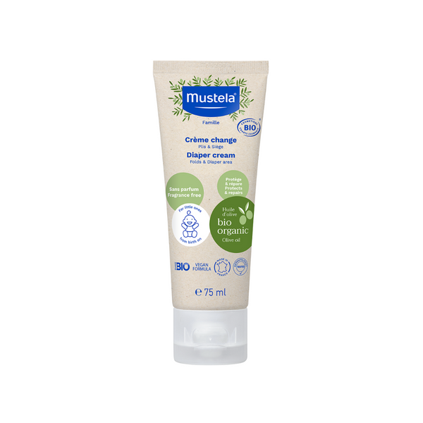 Mustela Certified Organic Diaper Cream 75ml