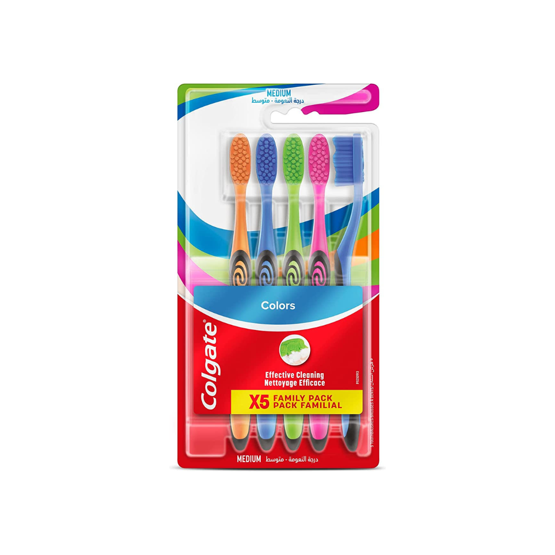 Colgate Toothbrush Twister Color 3+2 Free Toothbrush Feel22