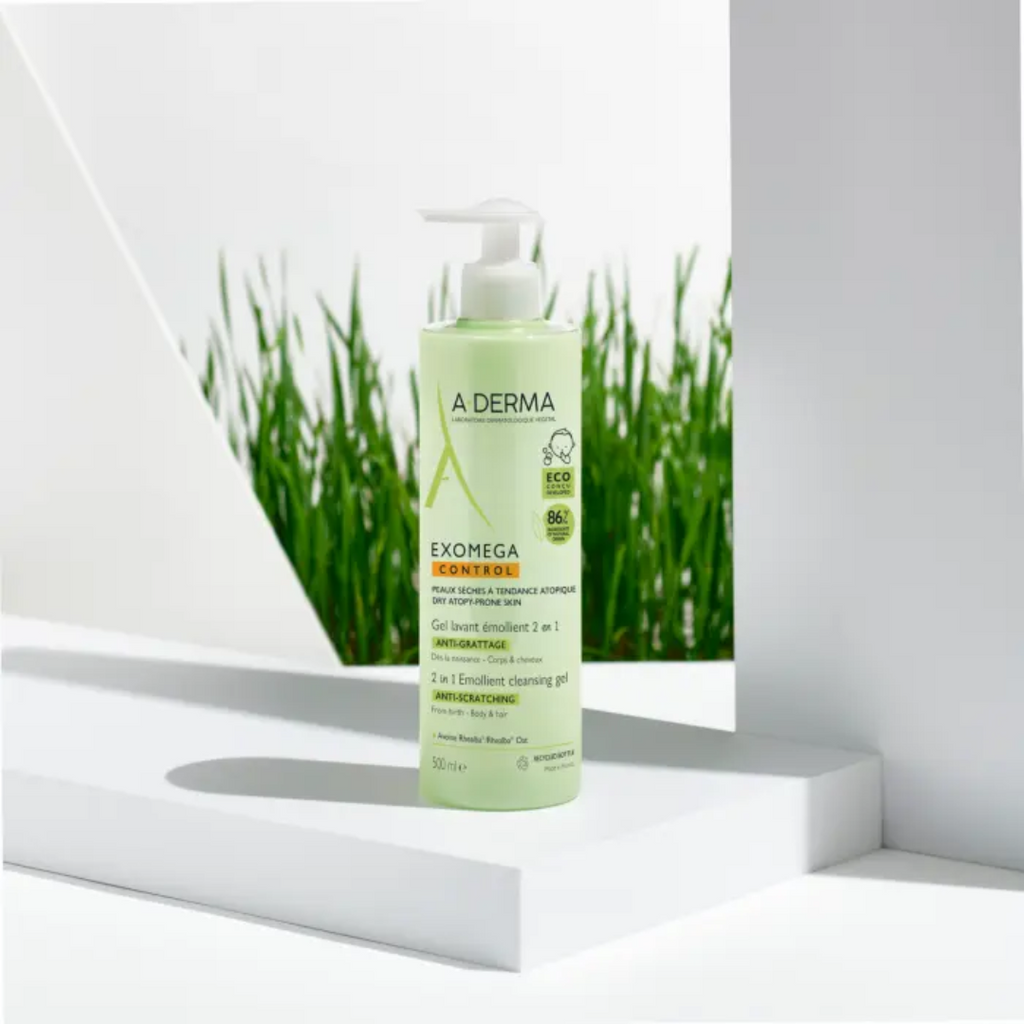 A-DERMA EXOMEGA CONTROL 400ml 2本セット A-Derma Exomega Control Emollient Cream 400ml (13.53floz) USA