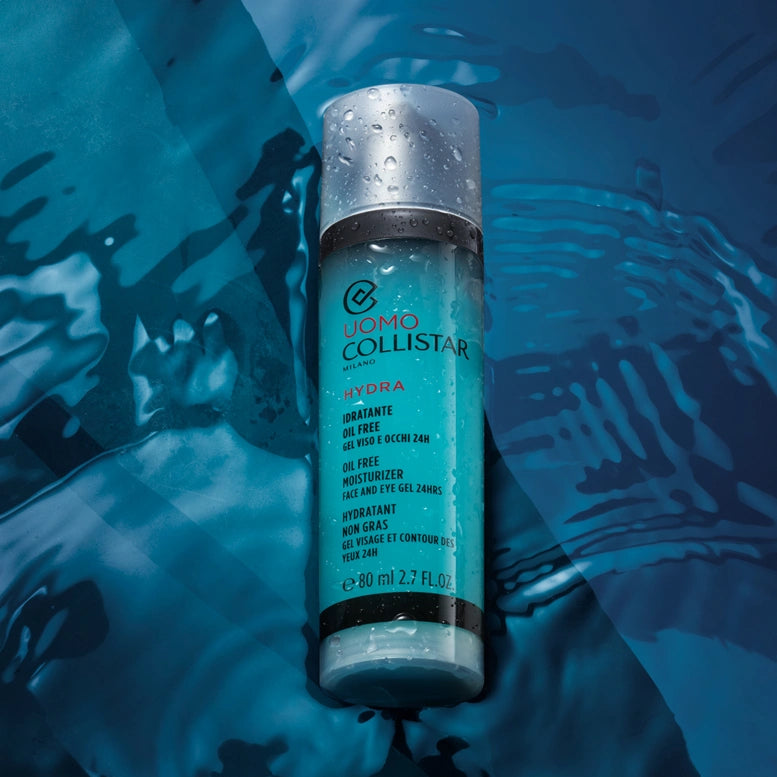 Collistar Men Oil Free Gel Moisturizer Face & Eye 24h 80ml | Feel22