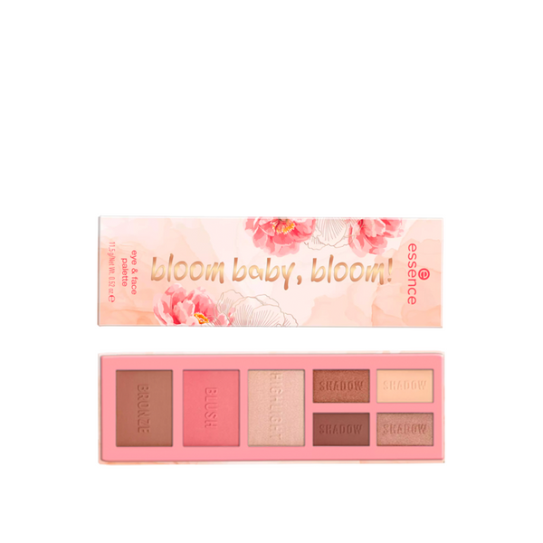Essence Bloom Baby, Bloom Eye And Face Palette