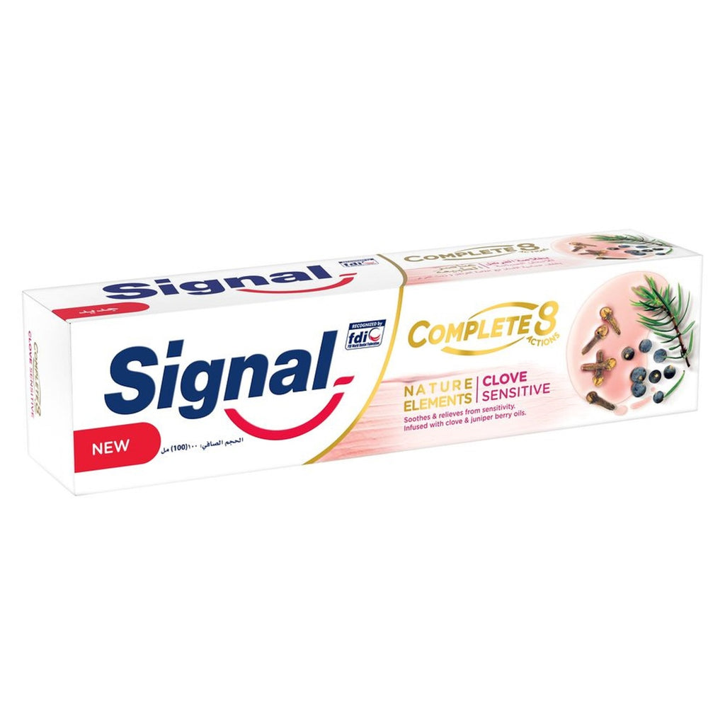 Signal Complete 8 Clove Sensitive Toothpaste 100ml Feel22 Lebanon