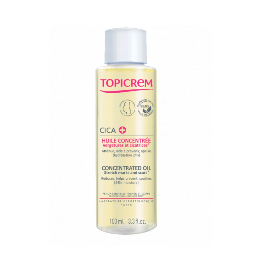 Topicrem CICA Concentrated Oil Stretch Marks and Scars 100ml| Skincare ...