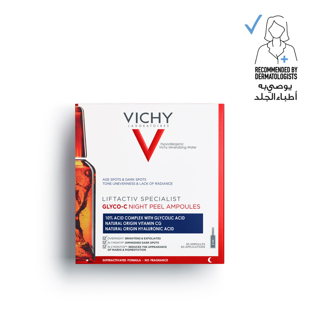 Vichy Liftactiv Glycolic Acid Peel Treatment Ampoule 1.8ml x30 Pcs Skincare Feel22