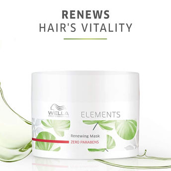 Wella Elements Reconstructing Haarmaske – 150 Ml, Für Geschädigtes Haar, Reparierende Pflege