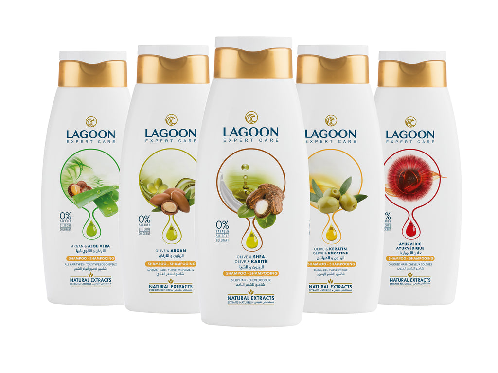 Lagoon Natural Extracts Shampoo for Thin Hair Olive & Keratin