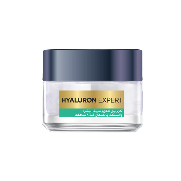 L'Oréal Paris Hyaluron Expert Moisturiser and Anti-Aging 8h Shine Control Replumping Gel -Cream
