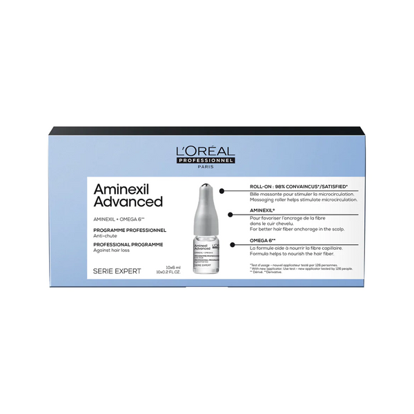 L'Oréal Professionnel Aminexil Scalp & Anti-Thinning Hair Treatment 10x6 ml