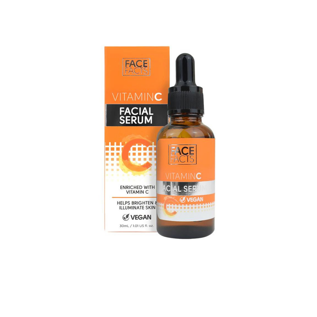 Face Facts Vitamin C Gesichtscreme, 50 Ml – Vegan, Mit Antioxidantien & Glycerin Für Strahlende Haut