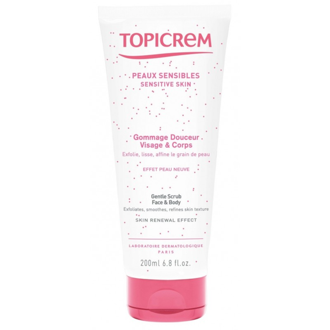 Topicrem Gentle Scrub Face & Body 200ml Skin Care feel22 Lebanon