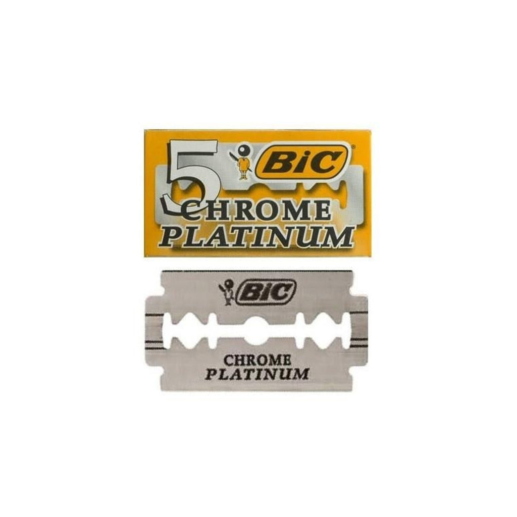 Bic Double Edge Razor Blades Chrome Platinum FEEL22 LEBANON Feel22