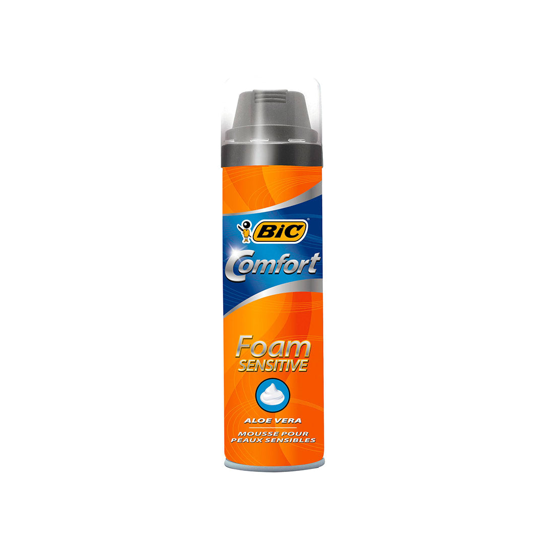 Bic Shaving Foam Comfort Sensitive 250ml FEEL22 LEBANON Feel22