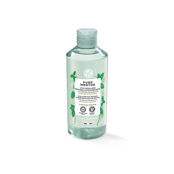 Yves Rocher Pure Menthe The Purifying Makeup Removing Micellar Water 400ml