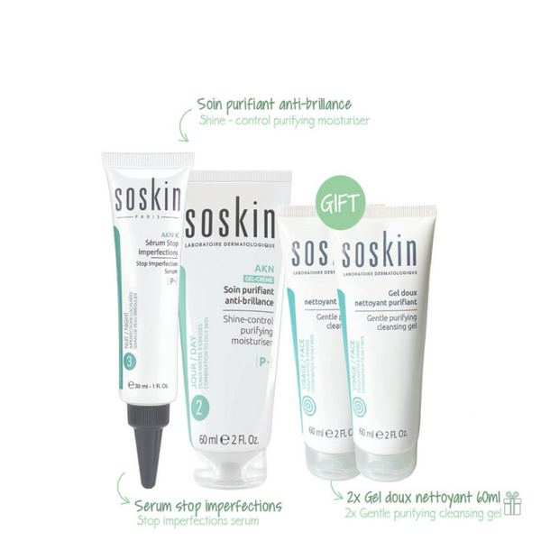 Soskin Anti Imperfections + Cleansers Gift Set