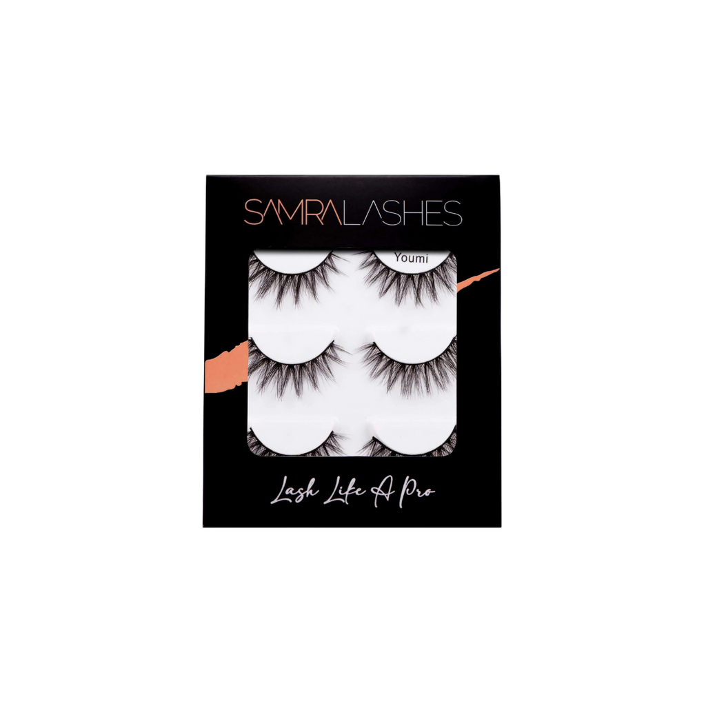 Samra Beauty Lashes - Youmi (3 pairs)| Makeup Tools – Feel22