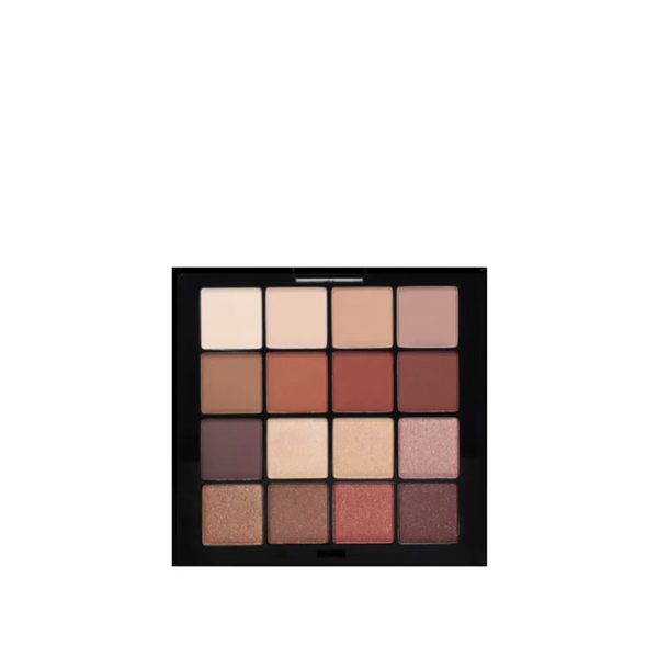 Palladio Pro Shadow 16 Count Palette In Natural Nudes