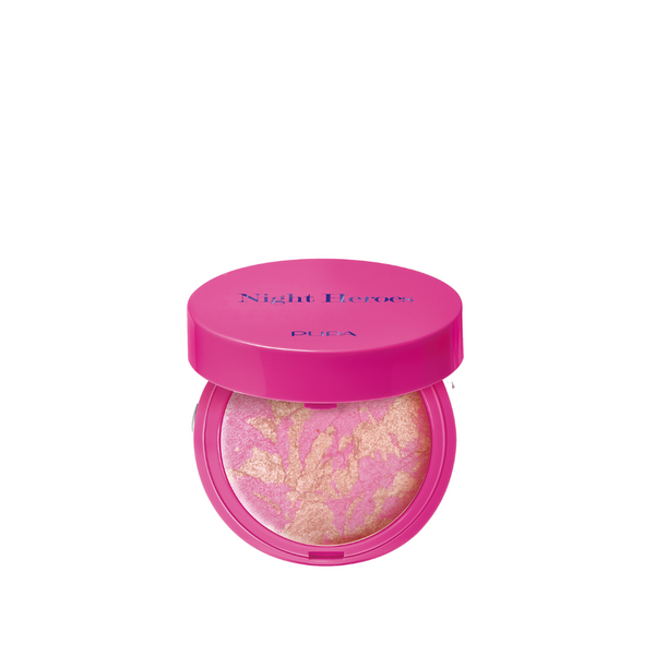 Pupa Milano Highlighter Blush Night Heroes 001 Irriverent Attitude