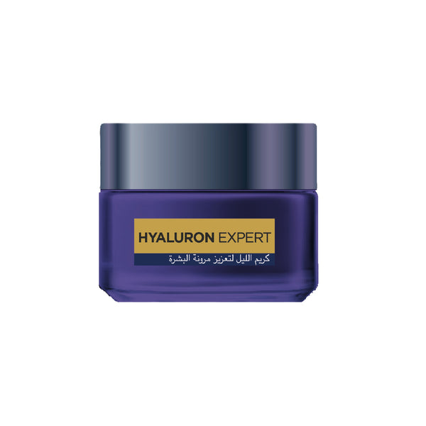 L’Oréal Paris Hyaluron Expert Moisturiser and Plumping Anti-Aging Night Cream with Hyaluronic Acid