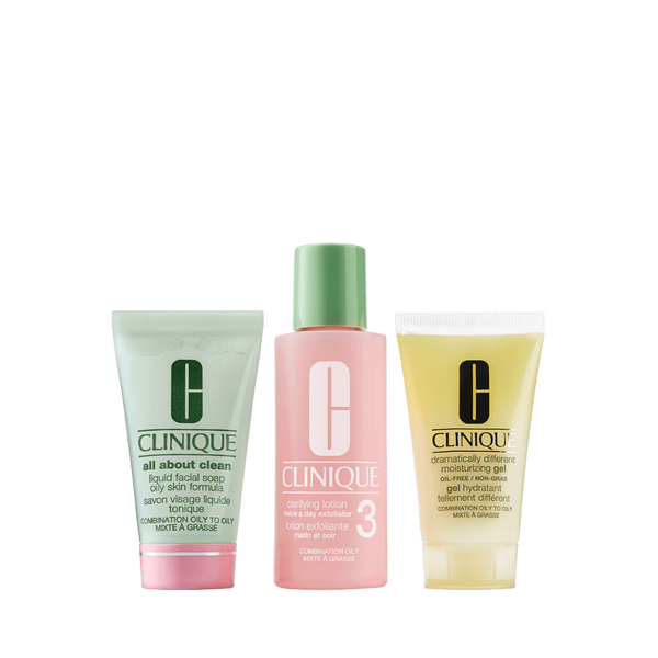 Clinique Skin School Supplies: Cleanser Refresher Course (Type 3 & 4) Set