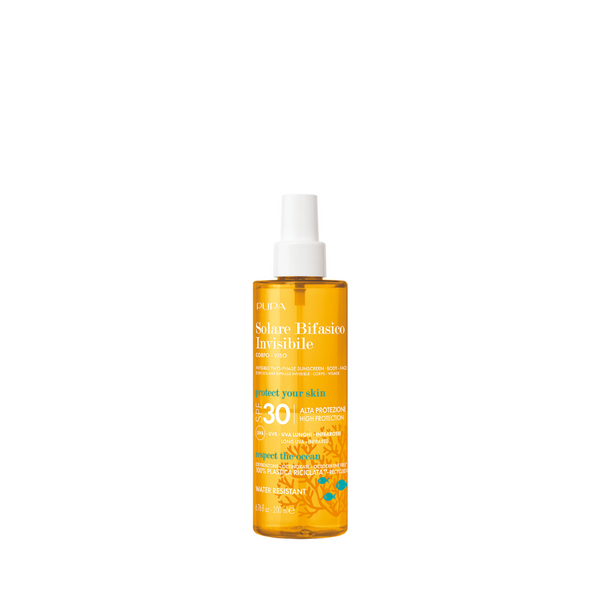 Pupa Milano Invisible Two Phase Sunscreen SPF30 200ml