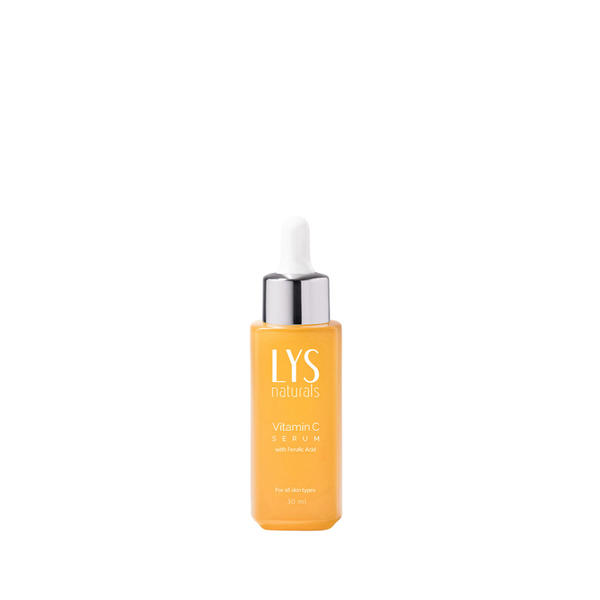LYS Naturals Vitamin C-15 Serum With Ferulic Acid, Skin Brightening Formula 30ml