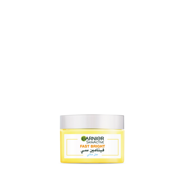 Garnier Skin Active Fast Bright Vitamin C Water Gel Moisturizer 48 Hours Hydration, Anti Dark Spots 30ml