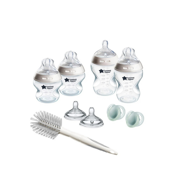 Tommee Tippee Decorated Newborn Starter Set Slow And Medium Flow