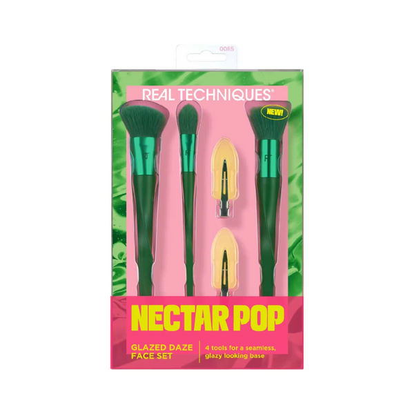 Real Techniques Nectar Pop Glaze Face Kit 4