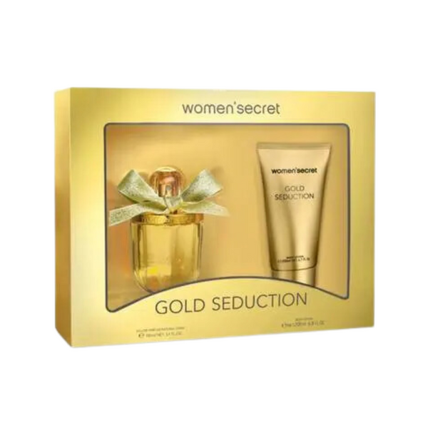 Women'Secret Gold Seduction Gift Set Eau De Parfum