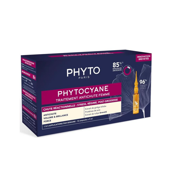 Phyto Phytocyane Reactional Ampoules 12x5ml