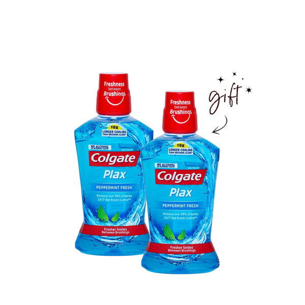 Colgate Plax Peppermint Mouthwash Buy 1 Get 1 Bundle