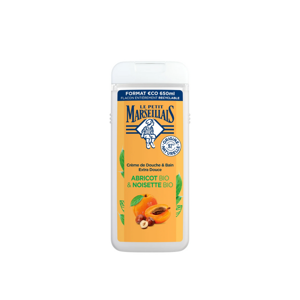 Le Petit Marseillais Shower Gel Apricot Hazelnut 650ml