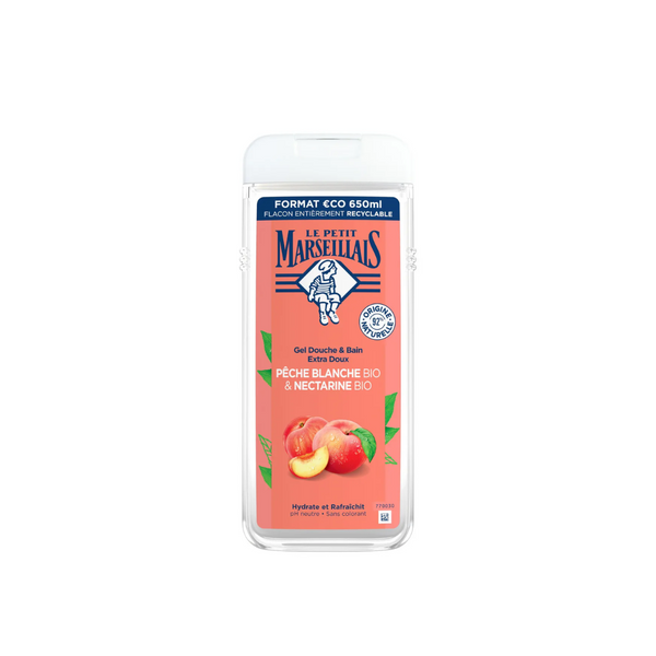 Le Petit Marseillais Shower Gel Peach Nectarine 650ml