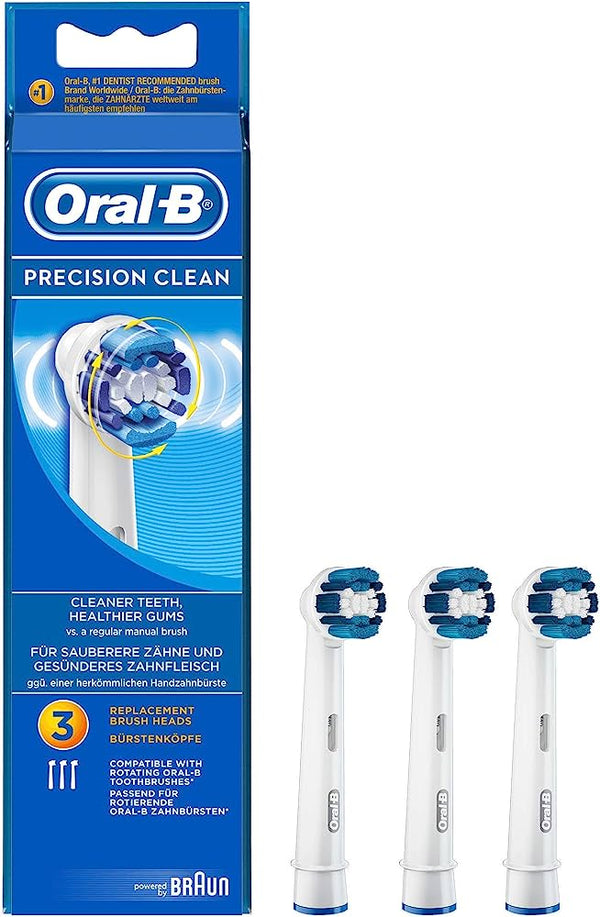 Oral B 3 Replacement Brush heads Precision Clean