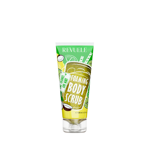 Revuele Foaming Body Scrub Lime, Coconut And Mint 200ml